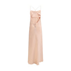 PINKO Multicolor Marabou Casual Dress