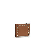 Valentino Garavani Brown Lamb Ovis Aries Aries Wallet