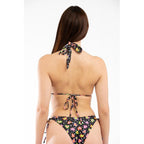 Moschino Black Polyester Bikini