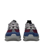 Versace Multicolor Fabric Chunky Sneakers