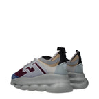 Versace Multicolor Fabric Chunky Sneakers