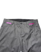 Dolce & Gabbana Gray Viscose Skinny Men Dress Trouser Pants