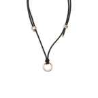 Brunello Cucinelli Brown Calf Leather Bos Taurus Keychain