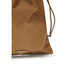 Prada Brown Recycled Polyamide Clutch Bag
