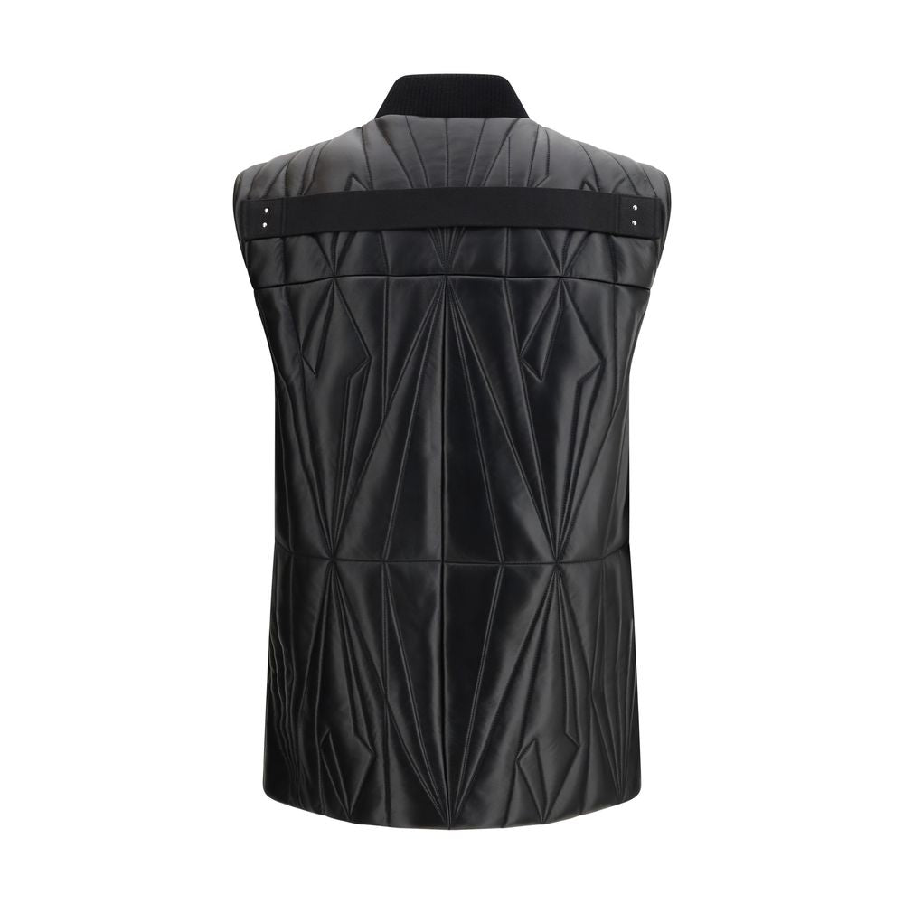 Moncler x Rick Owens Black Lamb Ovis Aries Aries Sleveless Jacket