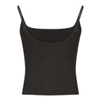 Guess Jeans Black Cotton Women's Tank Top