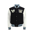 Off-White Black Wool Oves Aries Bomber