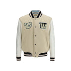 Off-White Beige Wool Oves Aries Bomber
