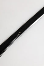 Dolce & Gabbana Men Black Classic Leather Metal Buckle Belt