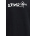 Off-White Black Cotton Sweatshirt