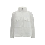 PINKO White Polyester Shell Jacket