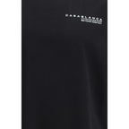 Casablanca Black Cotton T-Shirt