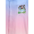 Casablanca Multicolor Silk Pattern Shirt