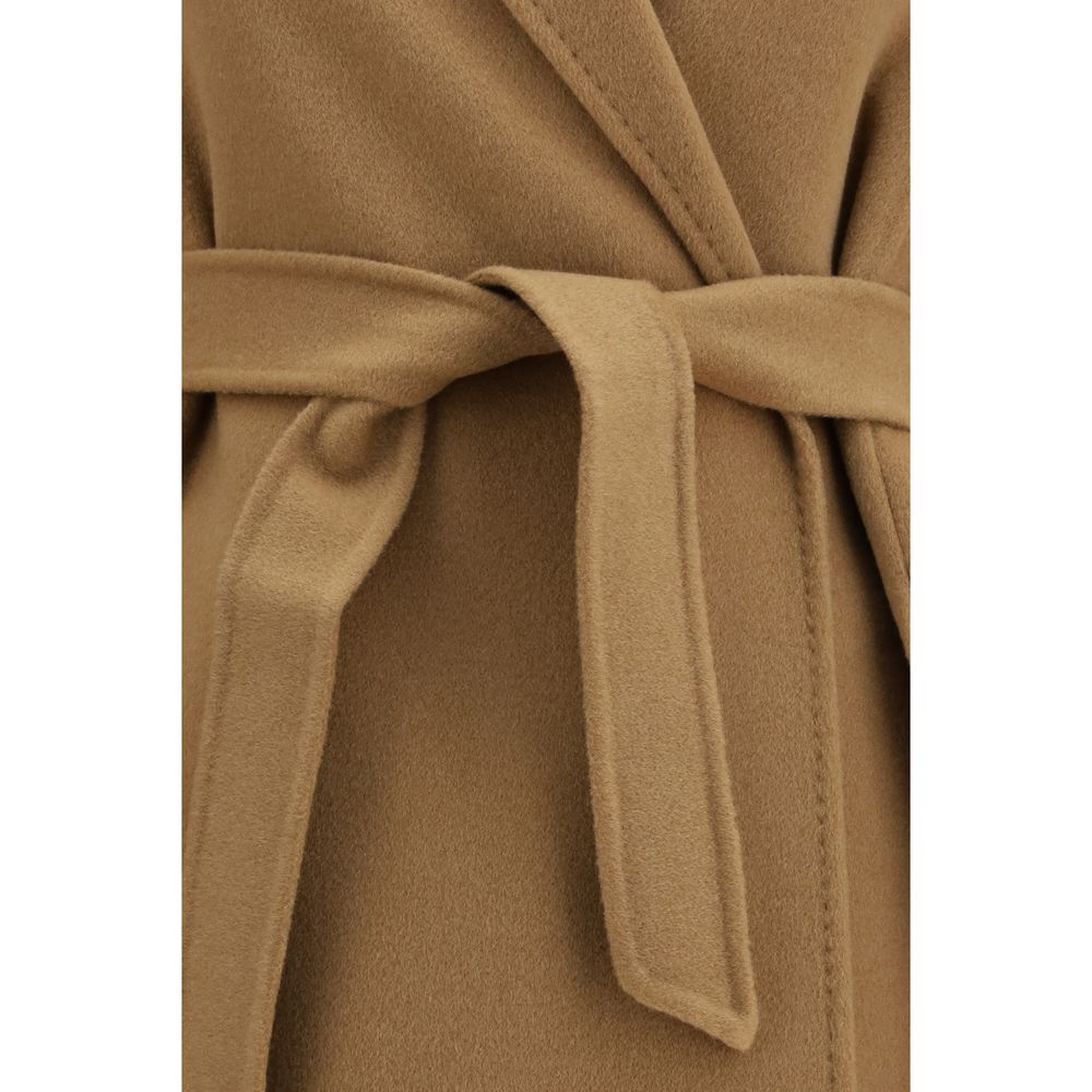 Max Mara Purple Cashmere Coat