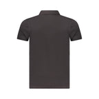 Tommy Hilfiger Black Cotton Men's Polo Shirt