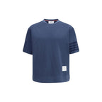 Thom Browne Blue Cotton Sportswear
