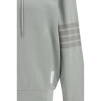 Thom Browne Gray Cotton Sweatshirt