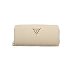 Guess Jeans Beige Polyurethane Women Wallet