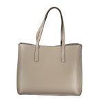 Guess Jeans Grigio Poliuretano Women's Handbag