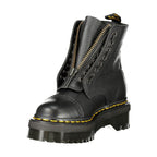 Dr. Martens Black Leather Unisex Ankle Boot
