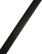 Dolce & Gabbana Men Black Calf Leather Logo Metal Buckle Belt