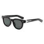 Bobroff Black Acetate Sunglasses