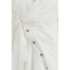 Zimmermann White Cotton Casual Dress