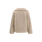 Max Mara Beige Alpaca Vicugna Pacos Coat