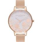 Olivia Burton Multicolor Stainless Steel Dress Watch