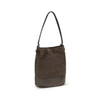 Zanellato Brown Calf Leather Bos Taurus Backet Bag