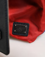 Dolce & Gabbana Men Multicolor Nylon Canvas Etna Messenger Borse Bag