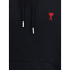 Ami Paris Black Cotton Sweatshirt