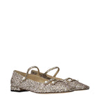 Jimmy Choo Pink Plastic Ballet Flats