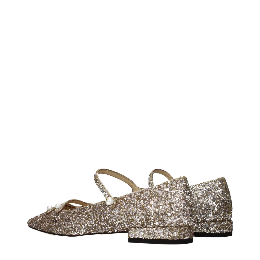 Jimmy Choo Pink Plastic Ballet Flats