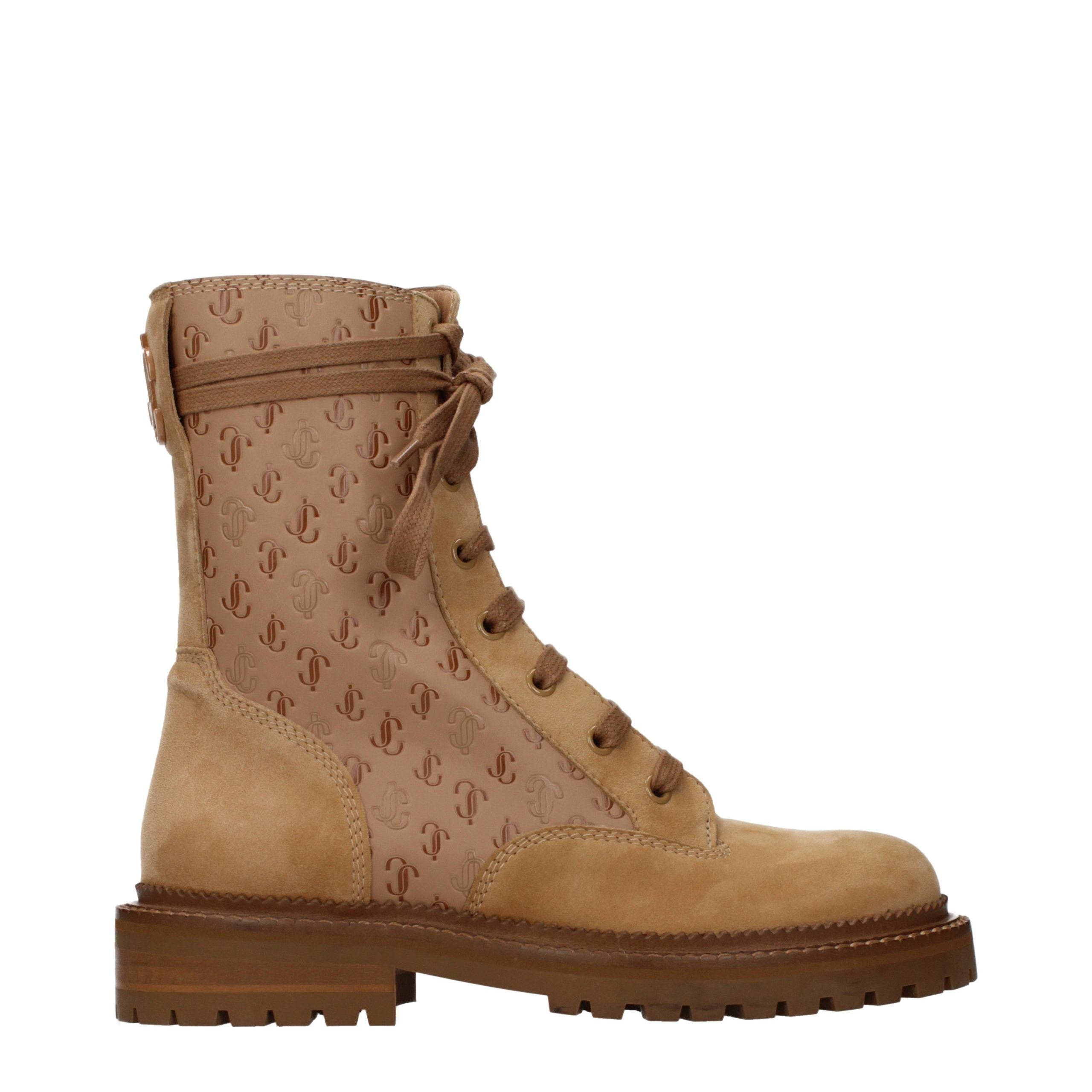 Jimmy Choo Brown Leather Ankle Boots