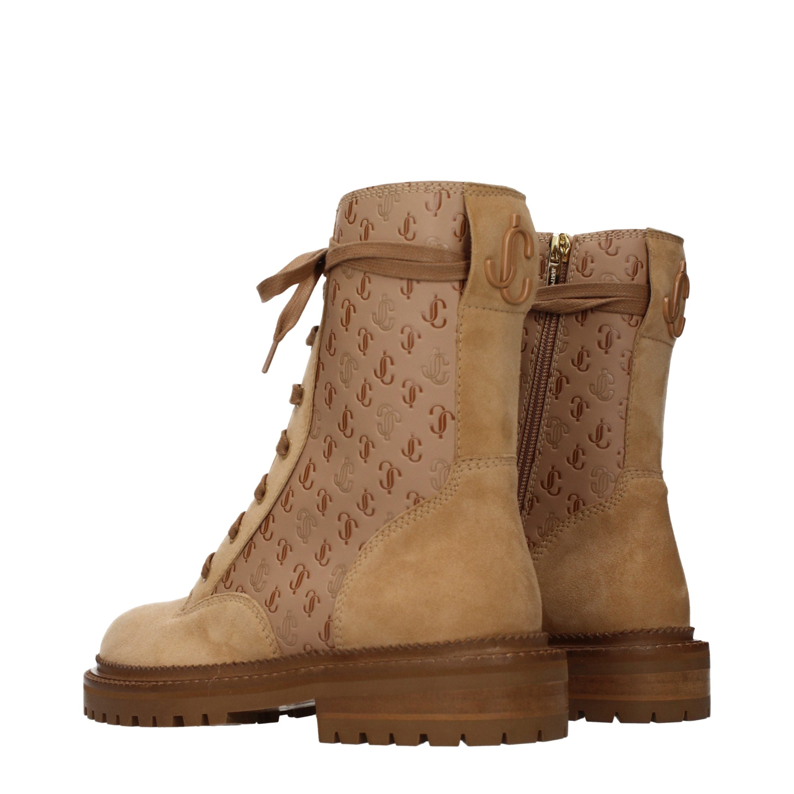 Jimmy Choo Brown Leather Ankle Boots
