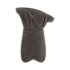 Magda Butrym Brown Copper Casual Dress