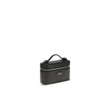 Marc Jacobs Black Calf Leather Bos Taurus Handbag