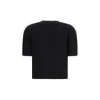 Khaite Black Cashmere Cardigan