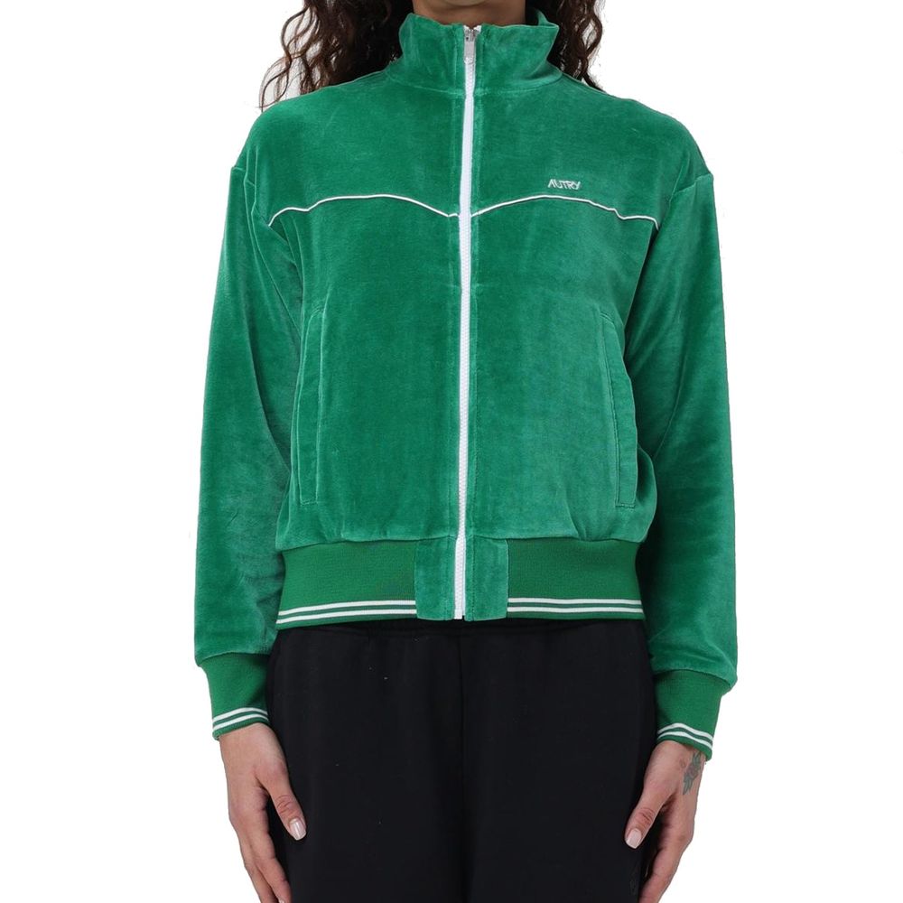 Autry Bicolor Cotton Sweatshirt