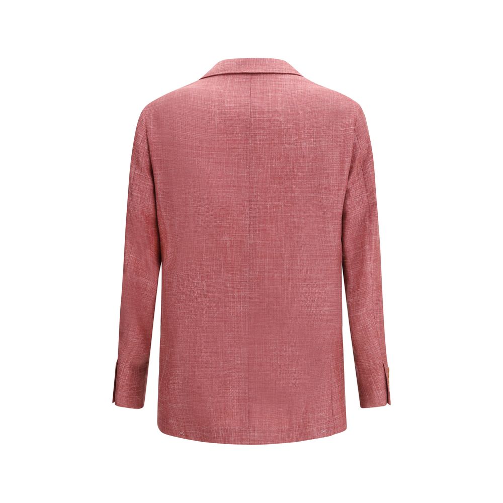 Brunello Cucinelli Multicolor Fleece Wool Jackets And Coat