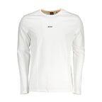 Hugo Boss White Organic Cotton Men T-Shirt