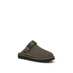 UGG Brown Calf Leather Bos Taurus Mules