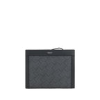 Ferragamo Gray Polyethylene Clutch Bag