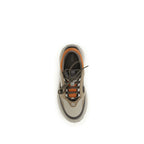 Fendi Multicolor Calf Leather Bos Taurus Chunky Sneakers