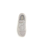 Axel Arigato Gray Calf Leather Bos Taurus Low Top Sneakers