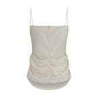 Magda Butrym Beige Silk Blouse