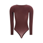 Wolford Purple Polyamide Bodysuit