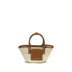 Jacquemus Brown Raffia Handbag