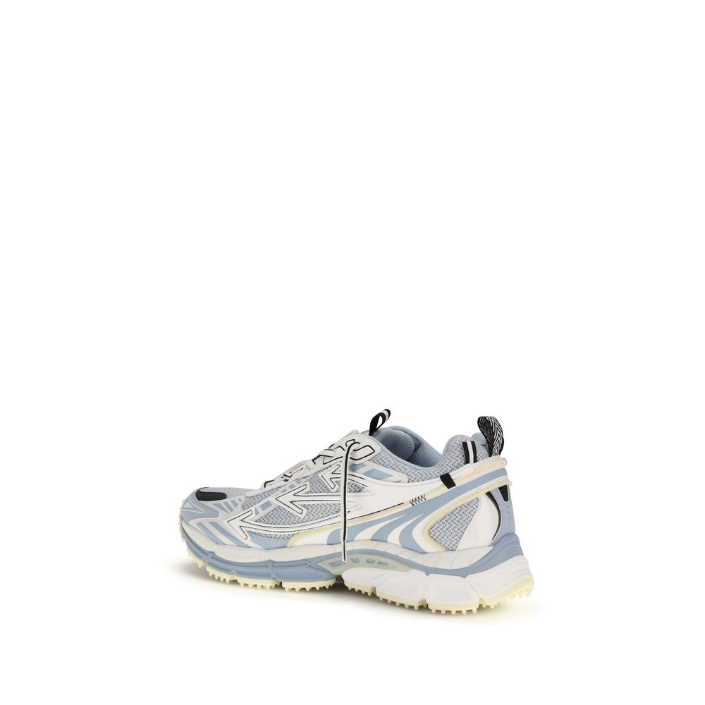 Off-White Multicolor Polyethylene Athletic Sneakers
